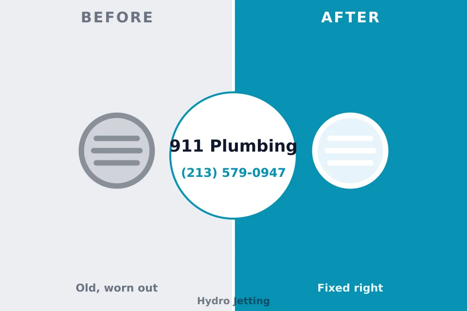 Before and after: plumbing repair Greencastle, PA
